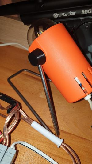 70s lamp holders connector / Halter Verbinder