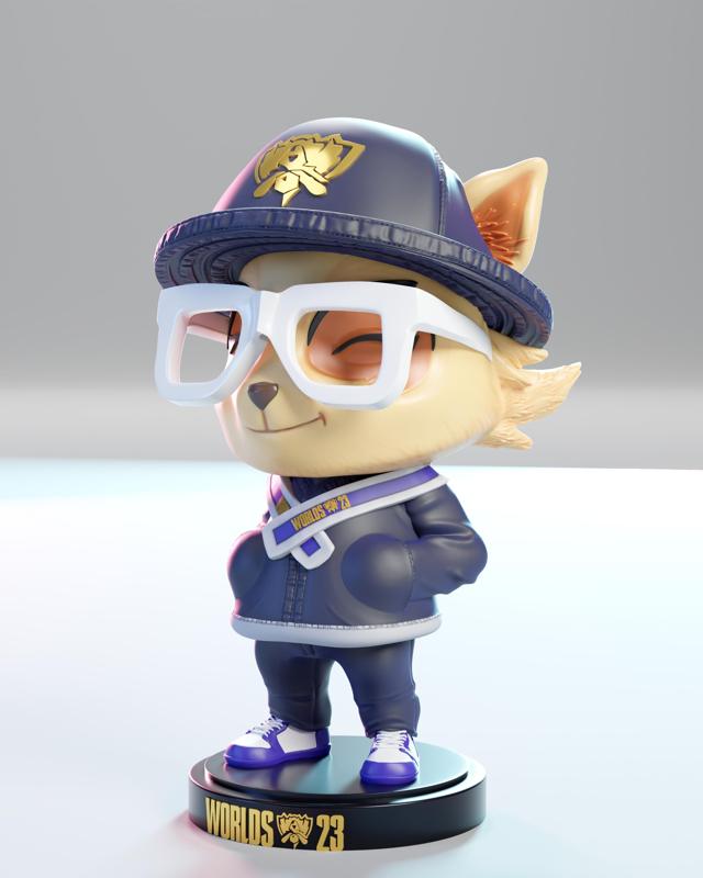 Teemo Worlds 2023 fanart