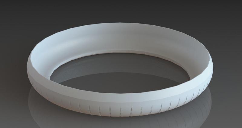 painless dough cutter round 125mm