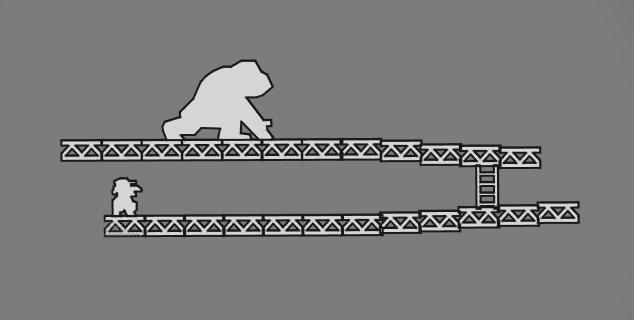 Wall picture / Wandbild "Donky Kong"