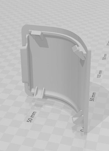 Zaślepka progu Fiat Multipla threshold cover cap