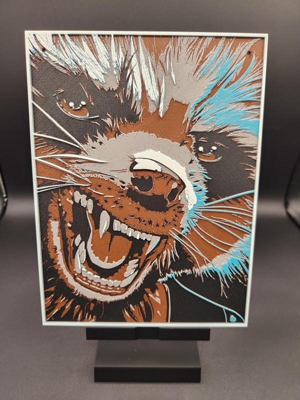 Rocket (Guardians of the Galaxy) HueForge