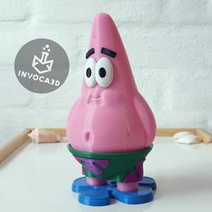 Patrick Star Piggy Bank - Fanart SpongeBob Square Pants Model