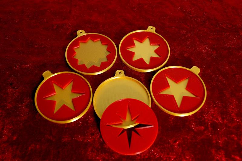 Christmas hanging decoration / Star / Christmas