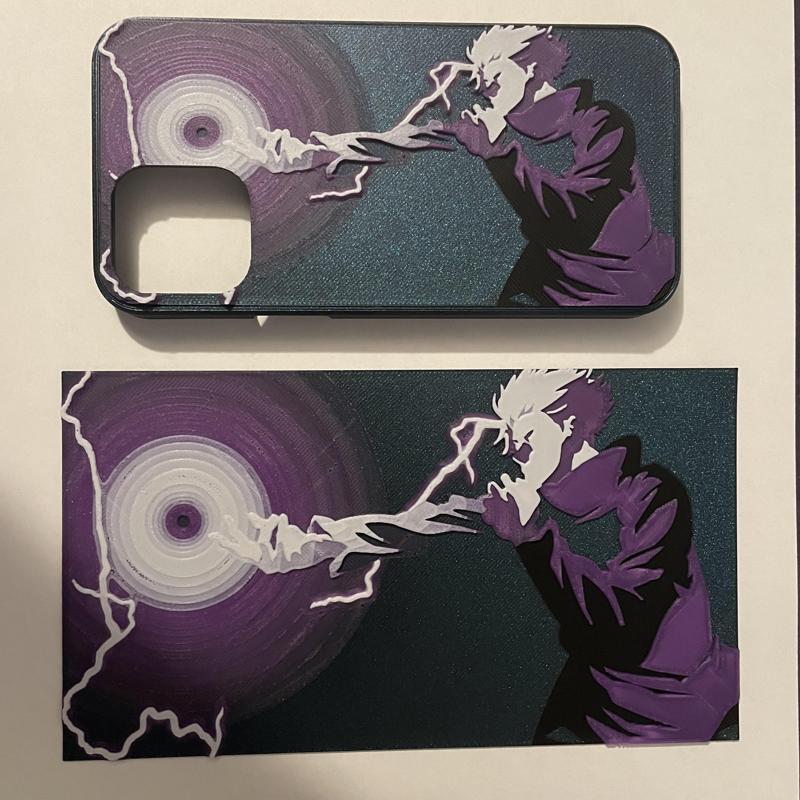 Jujutsu Kaisen Gojo - (HueForge + iPhone Case)