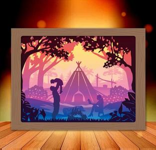 Camping with Family lightbox