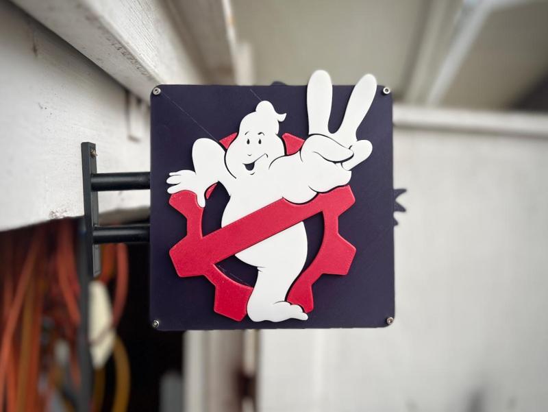 Ghostbusters 2 Engineer Sign (Ben TAYLOR'S VERSION)