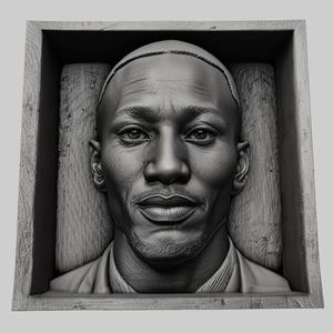 Mahershala Ali head relief actor