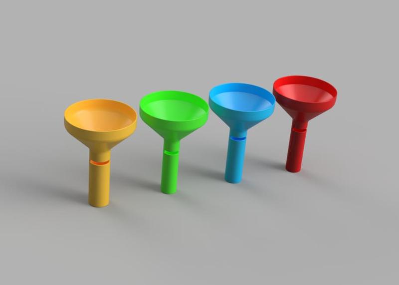 Coin Counter Funnels