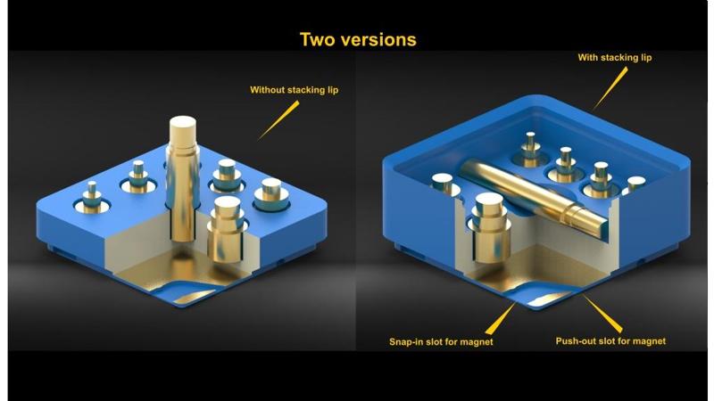 Gridfinity for Ruthex threaded insert tips