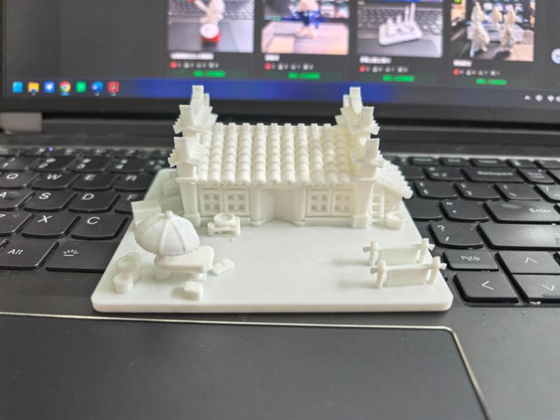 Miniature Ancient Chinese Residential Architecture