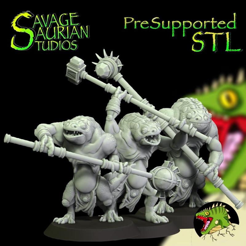 Salmar Skull Smashers Lizardmen