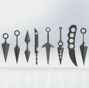 COSPLAY - NARUTO - Pack of kunai