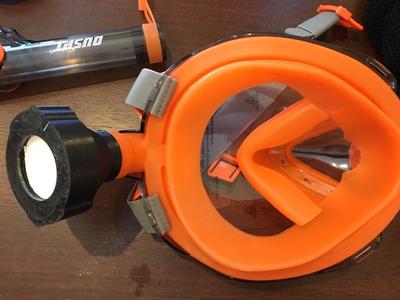 Full Face Divers Mask to Filter Adapter