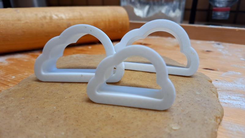 Gebäck-Ausstecher, Wolke (die wirklich funktionieren) / Cookie cutter (which really work)