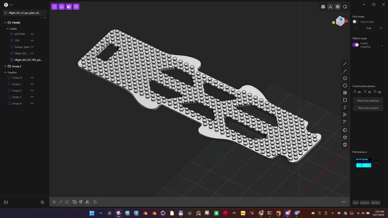 Iflight IH3 O3 TPU plate
