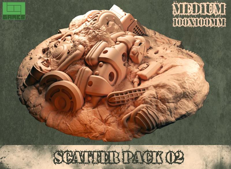 Scatter terrain Junk Piles 02