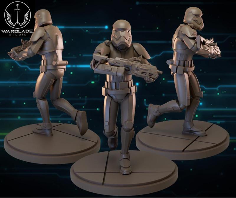 star wars shatterpoint sith trooper presupported included