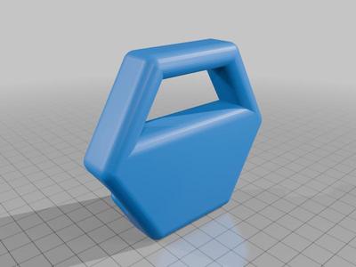 Hexagonal Phone Stand 