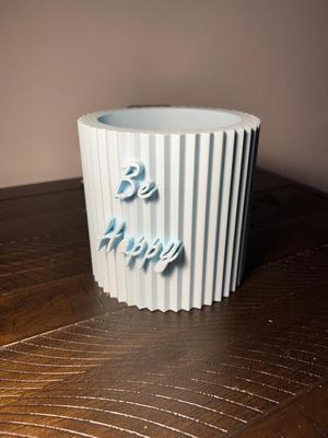 Simple Flower Pot with drainage holes