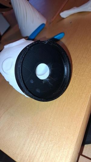 Bambu LED cover with hole / light focuser
