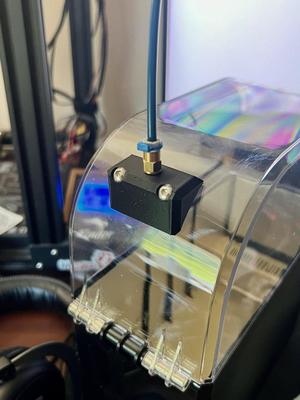 Creality dry box filament guide