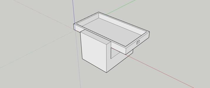Phone Holder (with charger slot)