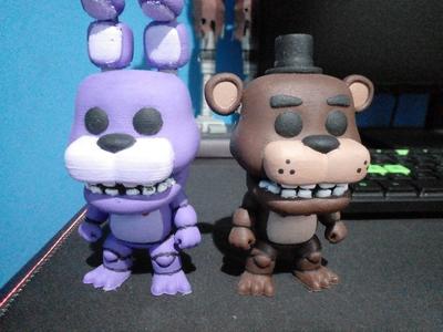FNAF Freddy and Bonnie Funko pop