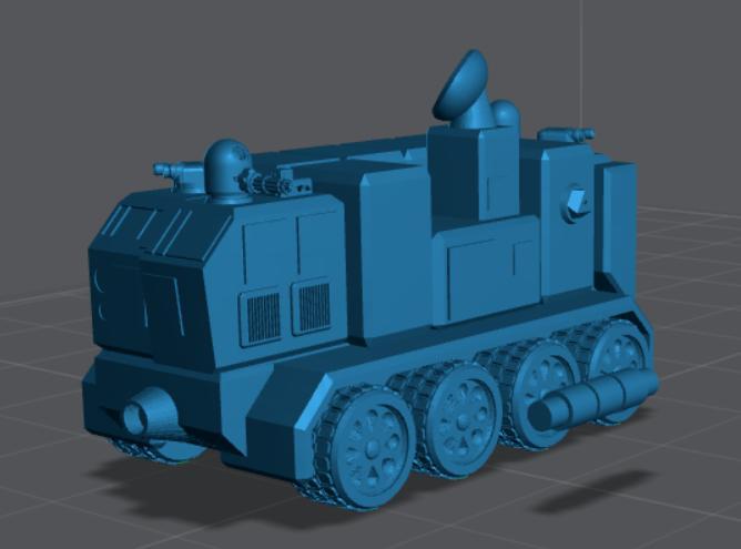 Teppo artillery vehicle