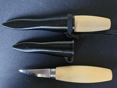 Morakniv 120 wood carving knife sheath