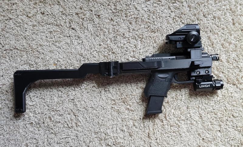 Glock 26 Folding Brace