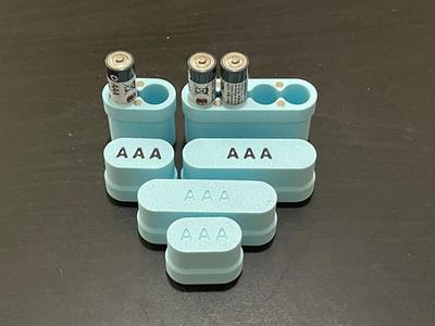 AAA Battery Storage Boxes