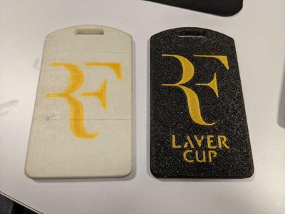 Badge Holder - RF logo