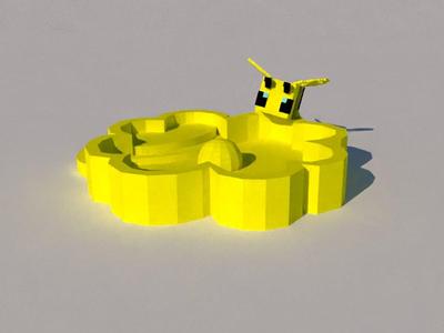 Minecraft Bee Water Dish