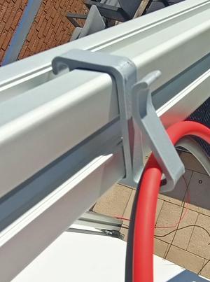 4040 Extrusion Cable Clip 40x40x10