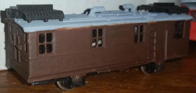  Erie Boxcab adaptation in order to fit to scale TT startset BTTB mechanics