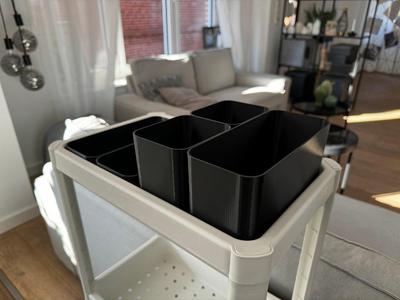 IKEA VESKEN Shelf Bins