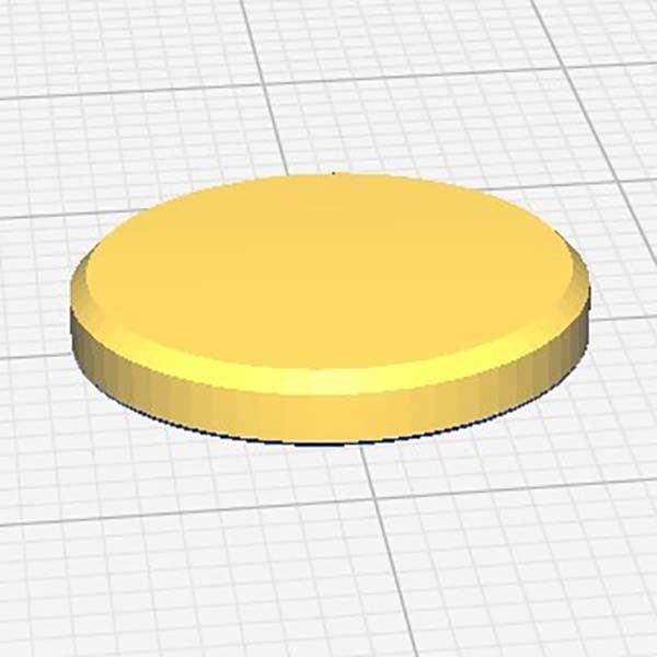 14.5mm diameter round stand