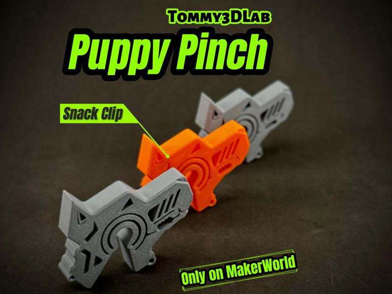 Puppy Pinch - Snack Clip