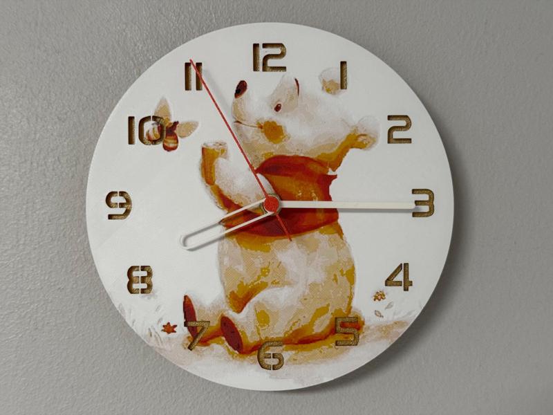 wall / desk clock Winnie the Pooh