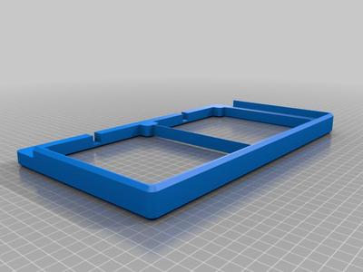 Dual Cougar MFD holder for 13-13.5 inch monitors