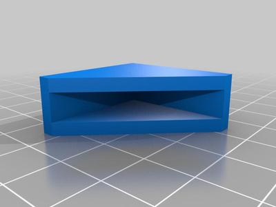Pciture frame minimalistic corner - no ear