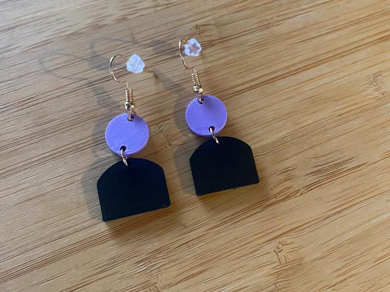 Modern Earrings v003