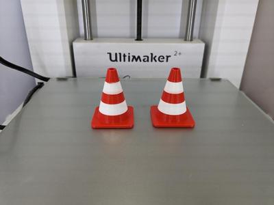 mini cône de signalisation