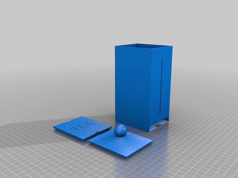 Loose Teabag dispenser