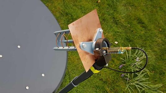 40mm LNB Mount for derekcz helical scaffolding set