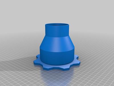 Magnetic Dust Collector connects to 2 1/2 Inch port (over)