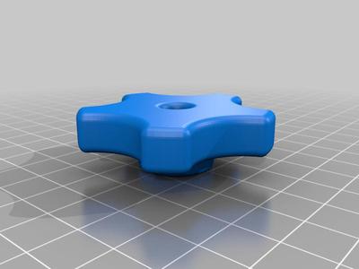 1/4 Nut Knob