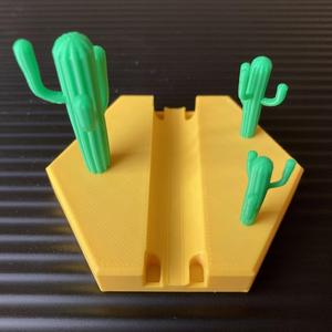 GraviTrax Desert 3 Saguaros Straight Tile REMIX