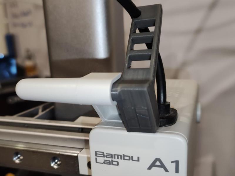 A1 Cutter stiffener and cable holder 